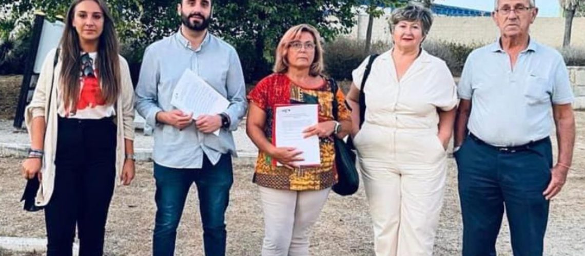 2024. PSOE. Recogida firmas Mancomunidad