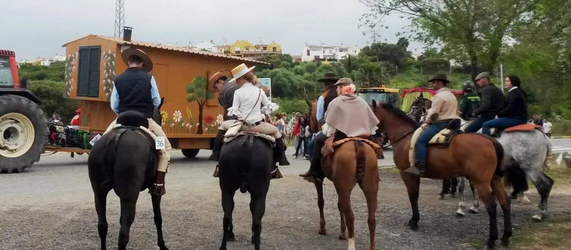 Romería San Isidro. Caballos