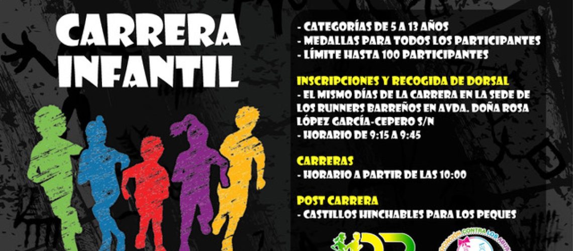 Cartel Carrera Infantil 2023