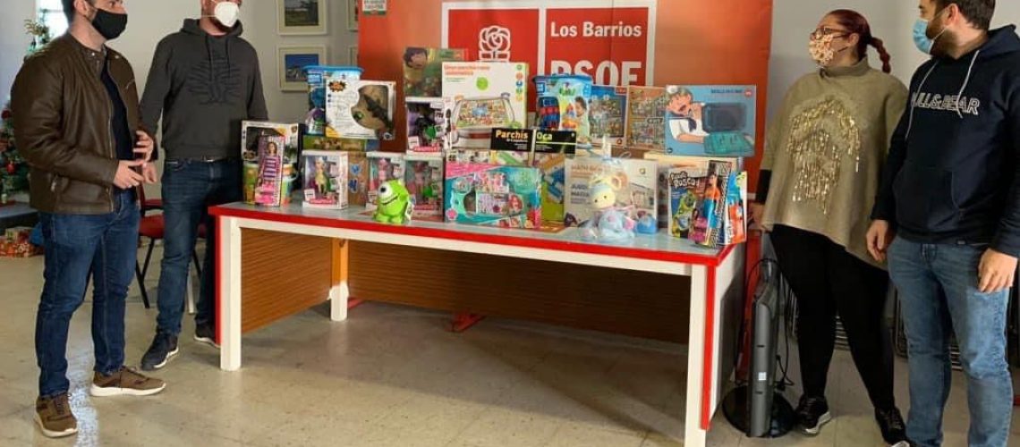 PSOE. Recogida de Juguetes 2022