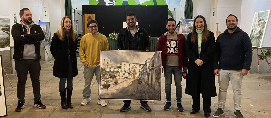 Primer premio. Certamen Pintura Aire Libre de Los Barrios