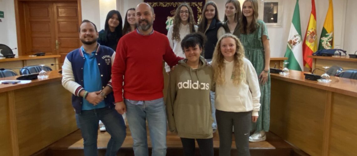 Ayuntamiento. estudiantes francesas 2022